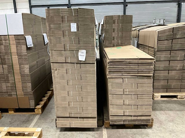 Twinpack kartonnen verzenddoos (1820x) - afbeelding 4 van  5