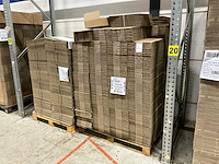 Twinpack kartonnen verzenddoos (3400x) - afbeelding 1 van  3