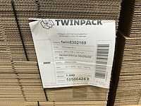 Twinpack kartonnen verzenddoos (3400x) - afbeelding 3 van  3
