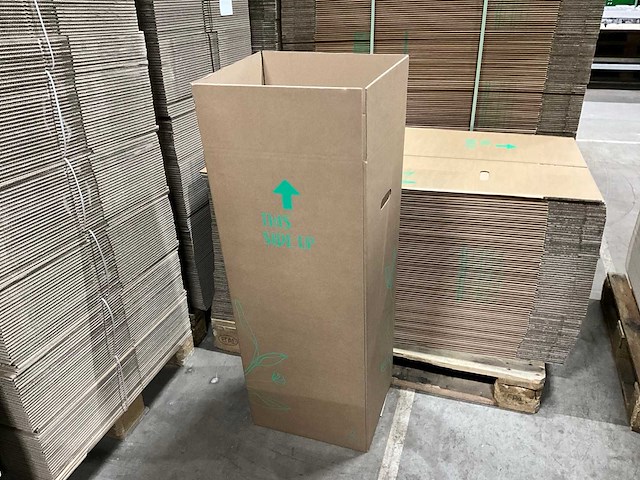 Twinpack kartonnen verzenddoos (5800x) - afbeelding 1 van  6