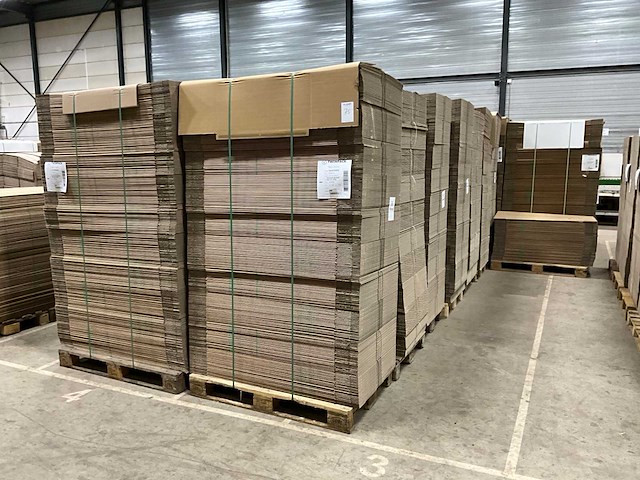 Twinpack kartonnen verzenddoos (5800x) - afbeelding 1 van  4