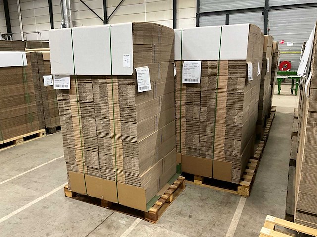 Twinpack kartonnen verzenddoos (7800x) - afbeelding 1 van  4