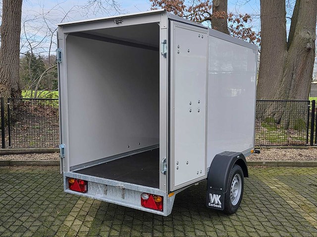 Twins - gesloten aanhanger - aanhangwagen - ppl panelen - 2025 - 257x152x150 - nieuw - afbeelding 4 van  6
