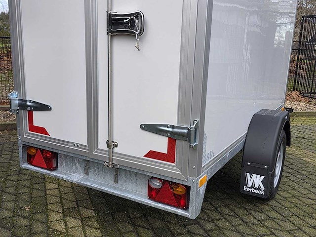 Twins - gesloten aanhanger - aanhangwagen - ppl panelen - 2025 - 257x152x150 - nieuw - afbeelding 4 van  9