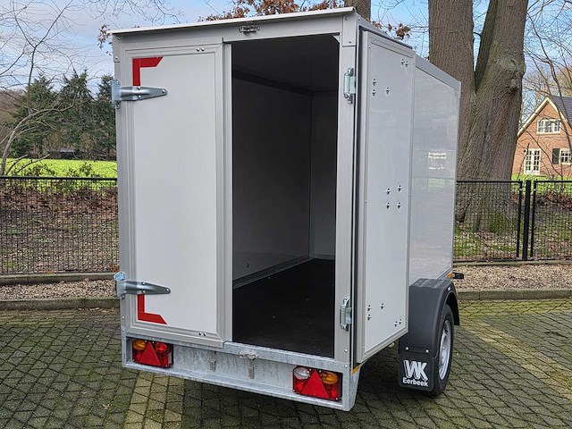Twins - gesloten aanhanger - aanhangwagen - ppl panelen - 2025 - 257x152x150 - nieuw - afbeelding 6 van  9