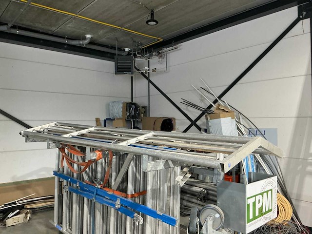 Twins d750 steigeraanhanger met steiger - afbeelding 3 van  18