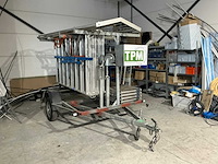 Twins d750 steigeraanhanger met steiger - afbeelding 1 van  18