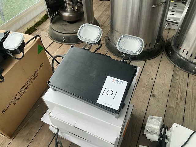 Twinspot noodverlichting (5x) - afbeelding 1 van  5