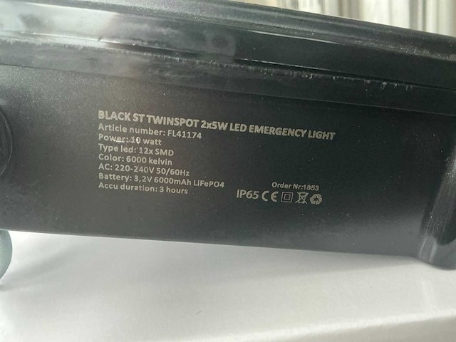 Twinspot noodverlichting (5x) - afbeelding 5 van  5
