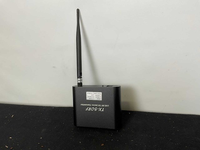 Tx-50rf silent disco zender (7x) - afbeelding 1 van  8