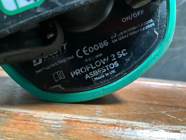 Tyco scott proflow 2 sc gemotoriseerd ademhalingssysteem - afbeelding 6 van  6