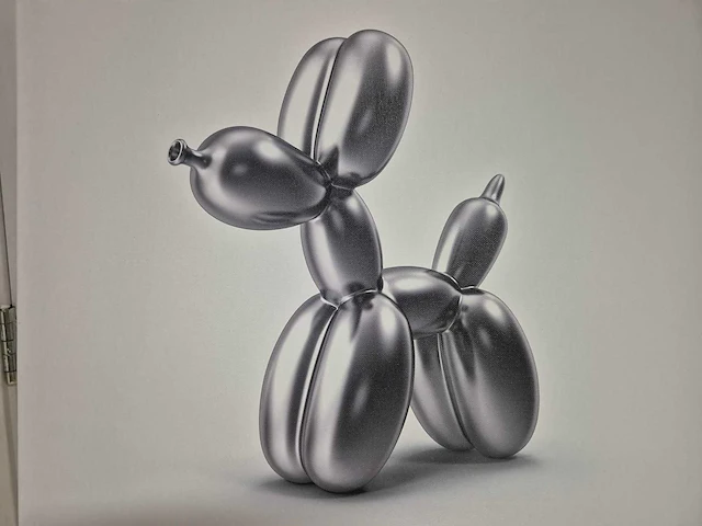 Tyd koons - foto/acryl/mixed media op doek - 50 x 50 - afbeelding 1 van  3