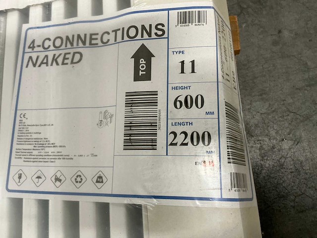 Type 11 radiatoren 600x2200mm (3x) - afbeelding 6 van  7