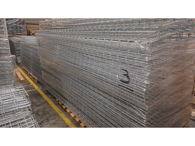 Type 3 partij thermisch verzinkte draadkabelgoten 300x31x5,5cm (1086x) - afbeelding 3 van  5