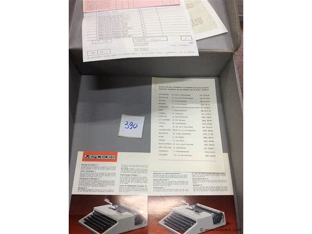 Typmachine ( mercedes) - afbeelding 2 van  3