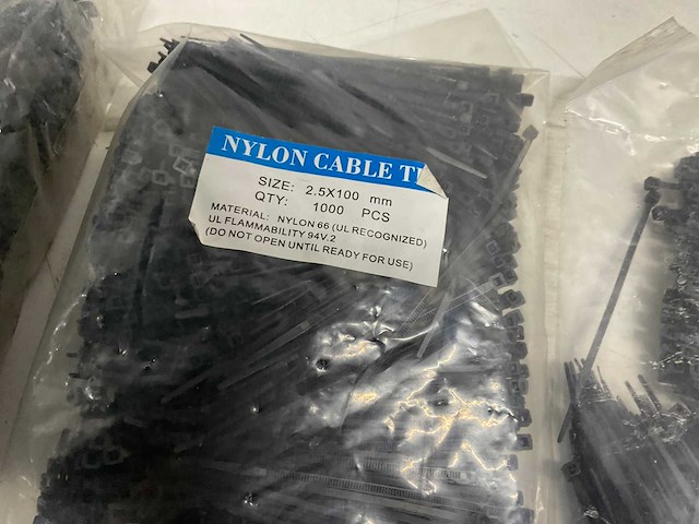 Tyraps diverse afmetingen (4300x) - afbeelding 4 van  5