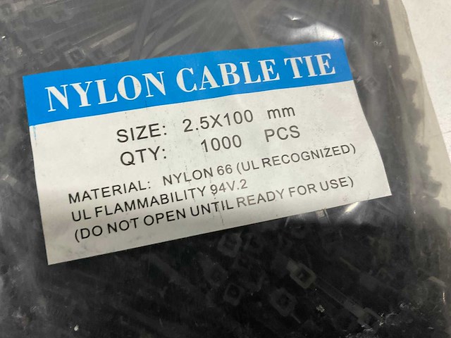 Tyraps diverse afmetingen (4300x) - afbeelding 3 van  3