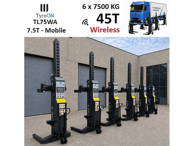 Tyreon - tl75wa-6 - hefbrug (6x) - afbeelding 6 van  12
