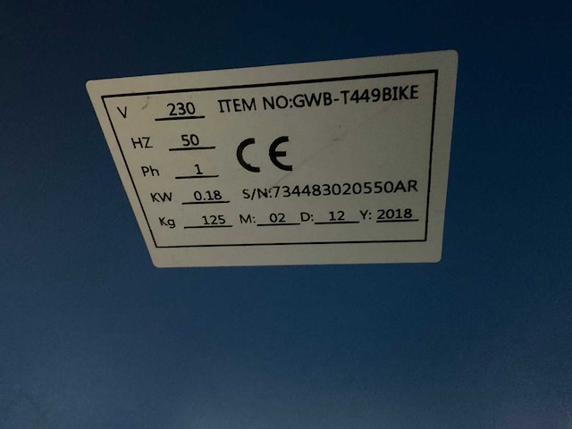 Tyreon gwb-t449 balanceermachine - afbeelding 6 van  7