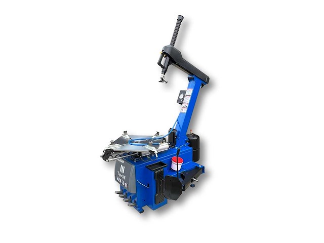 Tyreon tc24as heavy-duty banden demonteermachine met kantelende kolom en dubbele airbooster in de spanklauwen - afbeelding 16 van  28