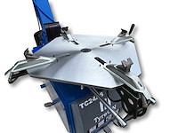 Tyreon tc24as heavy-duty banden demonteermachine met kantelende kolom en dubbele airbooster in de spanklauwen - afbeelding 18 van  28