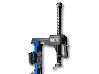 Tyreon tc24as heavy-duty banden demonteermachine met kantelende kolom en dubbele airbooster in de spanklauwen - afbeelding 10 van  20