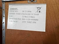Tyreon tc28ah heavy-duty bandendemonteermachine met 2 hulparmen - afbeelding 3 van  12
