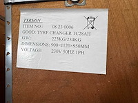 Tyreon tc28ah heavy-duty bandendemonteermachine met 2 hulparmen - afbeelding 3 van  12