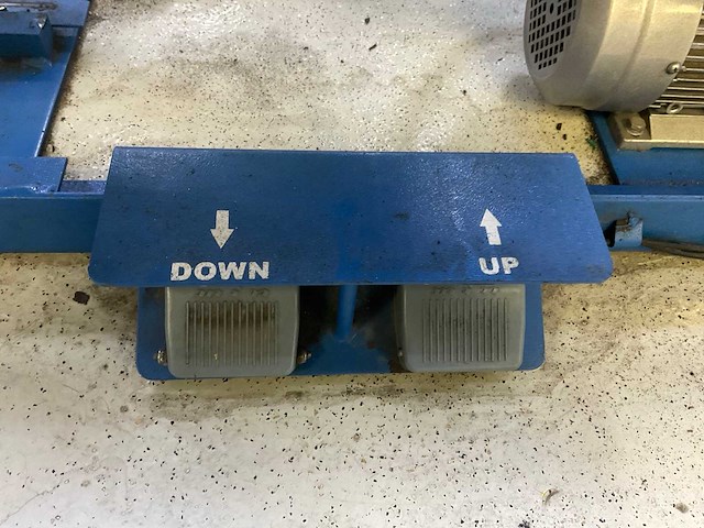 Tyreon tsc300 hydraulische schaarheftafel - 300 kg - afbeelding 6 van  15