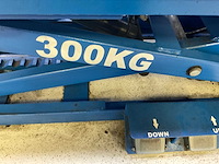 Tyreon tsc300 hydraulische schaarheftafel - 300 kg - afbeelding 7 van  15