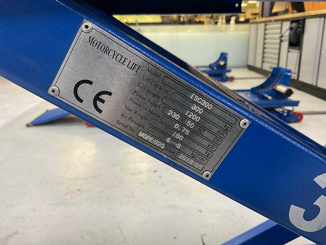 Tyreon tsc300 hydraulische schaarheftafel - 300 kg - afbeelding 4 van  14