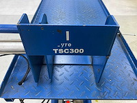 Tyreon tsc300 hydraulische schaarheftafel - 300 kg - afbeelding 6 van  16