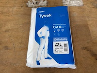 Tyvek industry beschermende wegwerpoverall (25x) - afbeelding 4 van  7