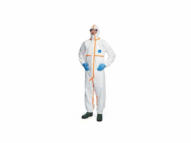 Tyvek industry beschermende wegwerpoverall (50x) - afbeelding 1 van  7