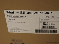 Tzmo seni man inlegverband voor mannen se-095 se-095-3l15-001 - 16 verpakkingen á 15 stuks - afbeelding 3 van  3