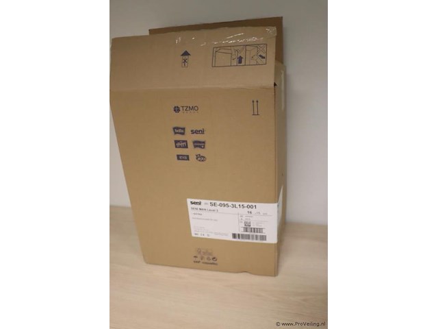 Tzmo seni man inlegverband voor mannen se-095 se-095-3l15-001 - 16 verpakkingen á 15 stuks - afbeelding 2 van  3