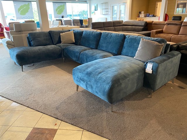 U-bank, blauw - afbeelding 1 van  7