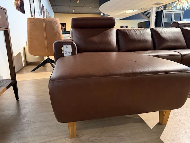 U-bank met open eiland en lounge bruin - afbeelding 8 van  8