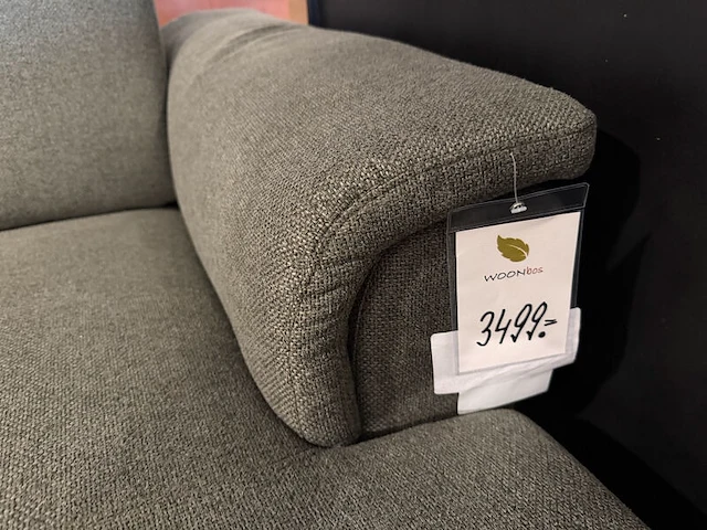 U-bank met open eiland en lounge, elektrisch verstelbaar army green - afbeelding 6 van  6