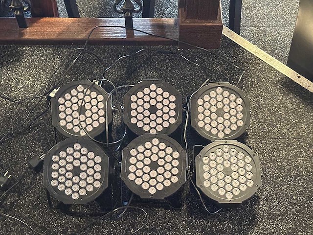 U-king - zq-b262 - party light led (6x) - afbeelding 5 van  5