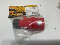 (u) qwattpro abl stekker 400v/32a/4p+a 6hen-60309 rood (10x) - afbeelding 2 van  4
