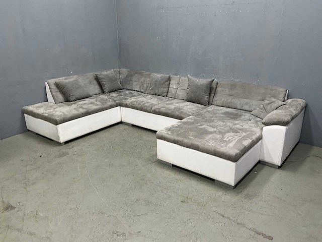 U-vormige hoekbank 345x165x77 cm - afbeelding 1 van  11