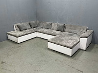 U-vormige hoekbank 345x165x77 cm - afbeelding 1 van  11