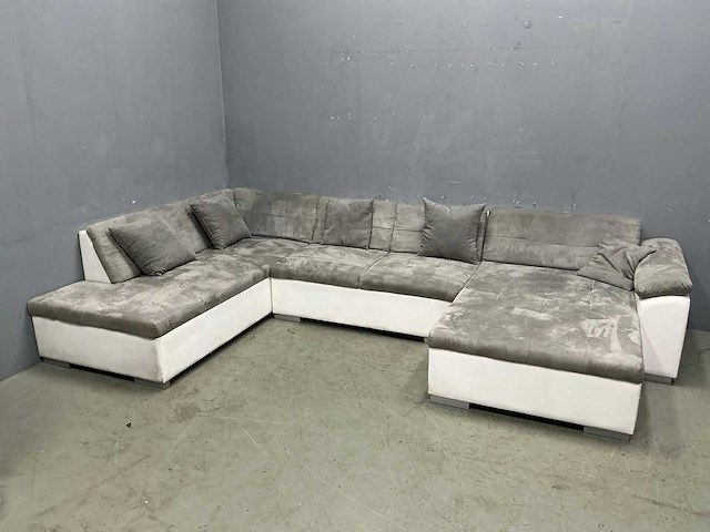 U-vormige hoekbank 345x165x77 cm - afbeelding 4 van  11