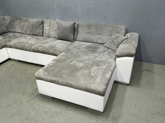 U-vormige hoekbank 345x165x77 cm - afbeelding 5 van  11