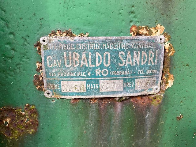 Ubaldo - sandri - getrokken kraan - afbeelding 4 van  9