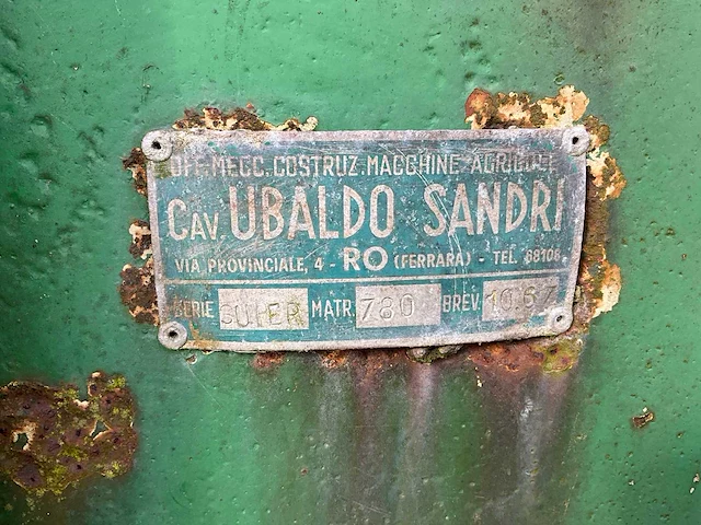 Ubaldo - sandri - getrokken kraan - afbeelding 4 van  9