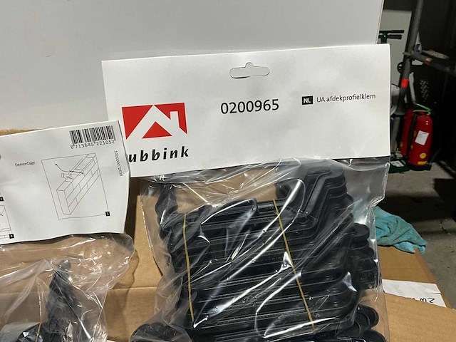 Ubbink - ua afdekprofielklem (8x) - afbeelding 2 van  5