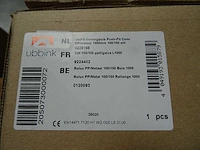Ubbink - ubifit push-fit conc pp/metaal 1000mm 100/150 wit - verlengbuis (2x) - afbeelding 2 van  2