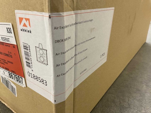 Ubbink air excellent luchtverdeelkast - afbeelding 2 van  2
